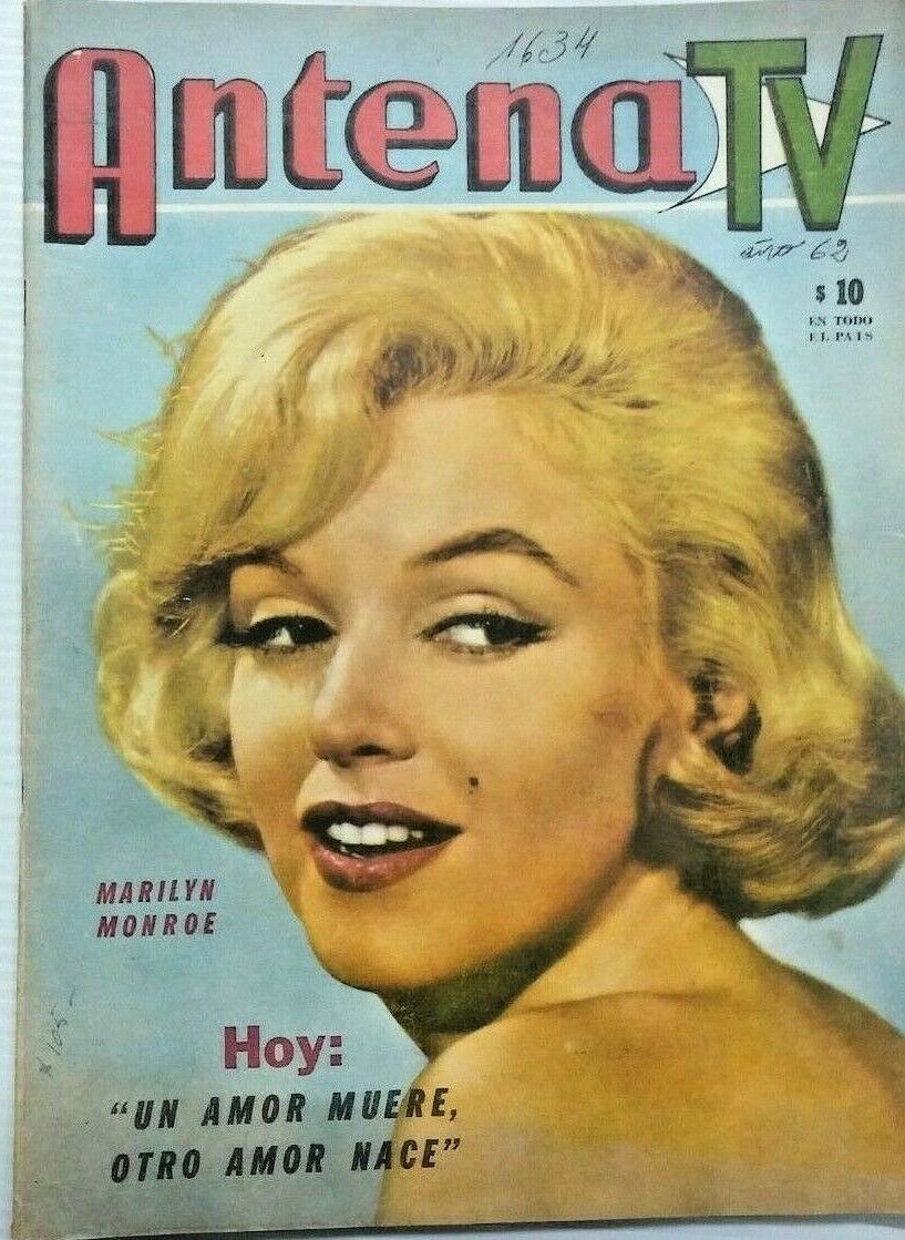 ANTENA magazine side cover 4 September 1962
