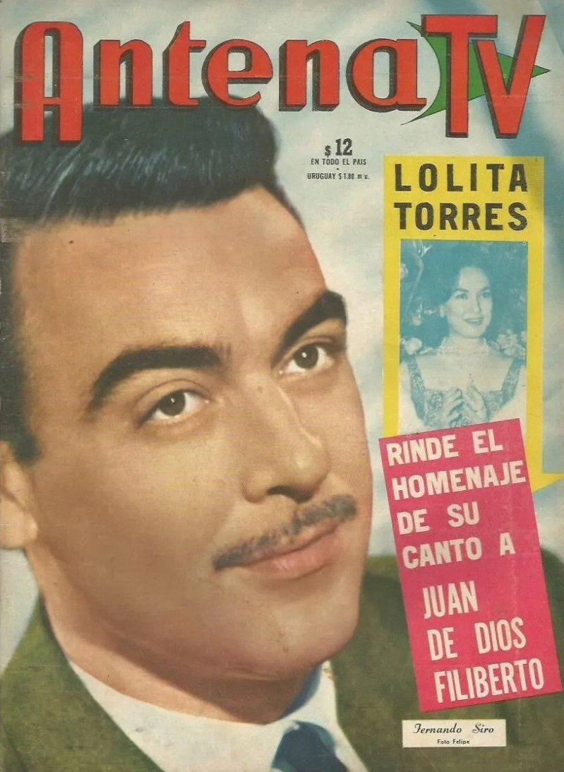 ANTENA magazine side cover Issue 1648   1962