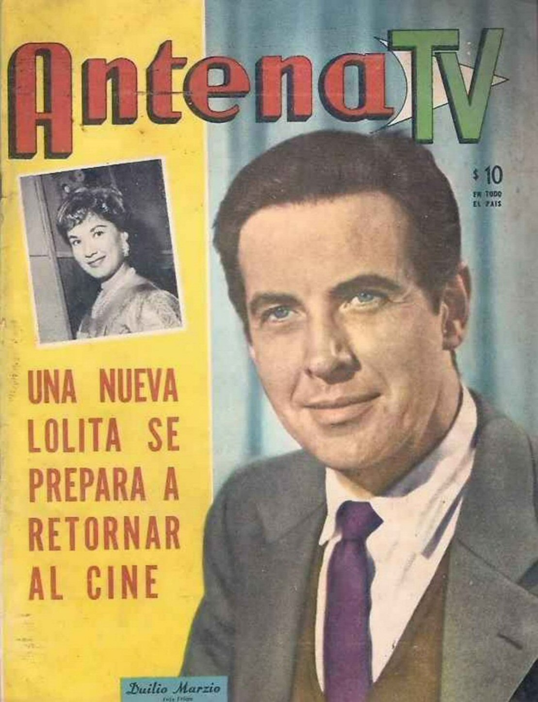 ANTENA magazine side cover   1962