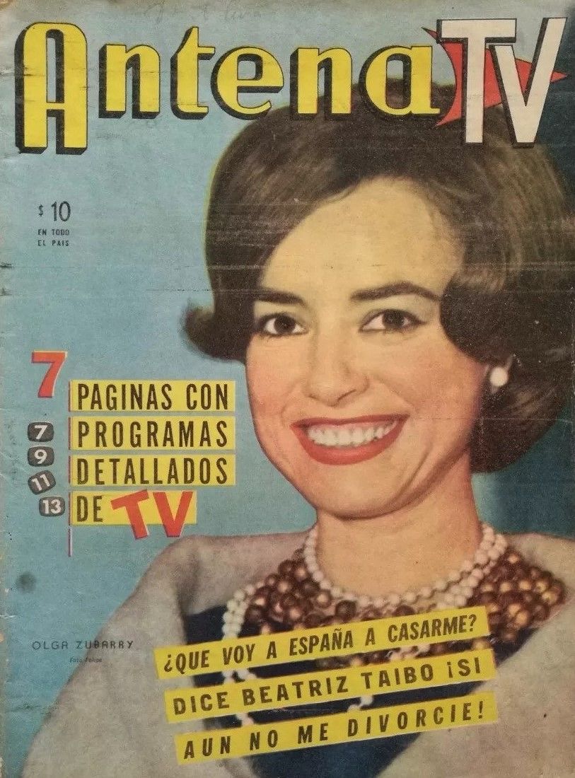 ANTENA magazine side cover   1962