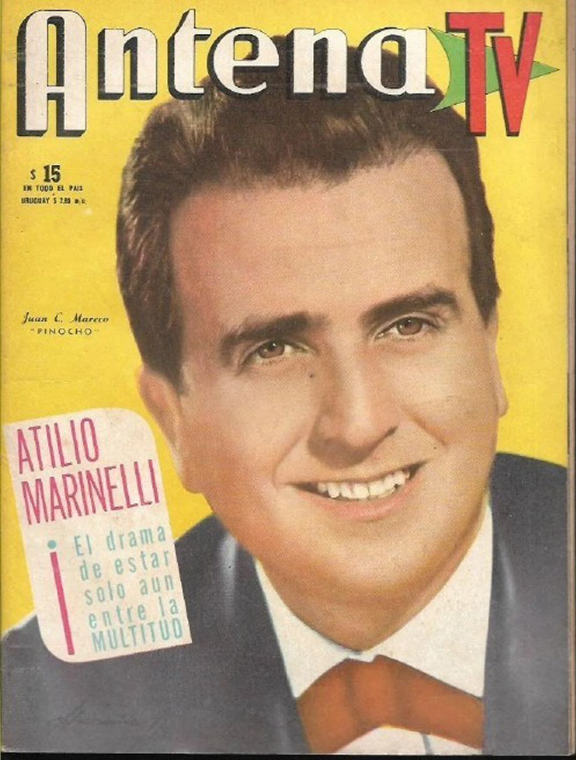 ANTENA magazine side cover Issue 1692   1963