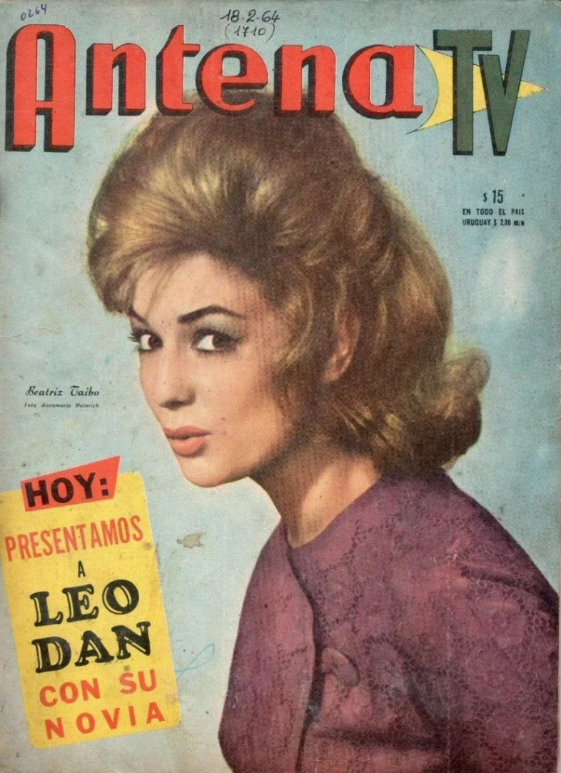 ANTENA magazine side cover Issue 1710 18 February 1964