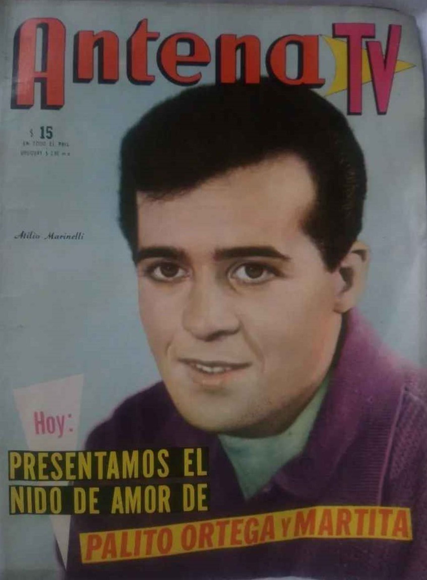ANTENA magazine side cover Issue 1723 19 May 1964