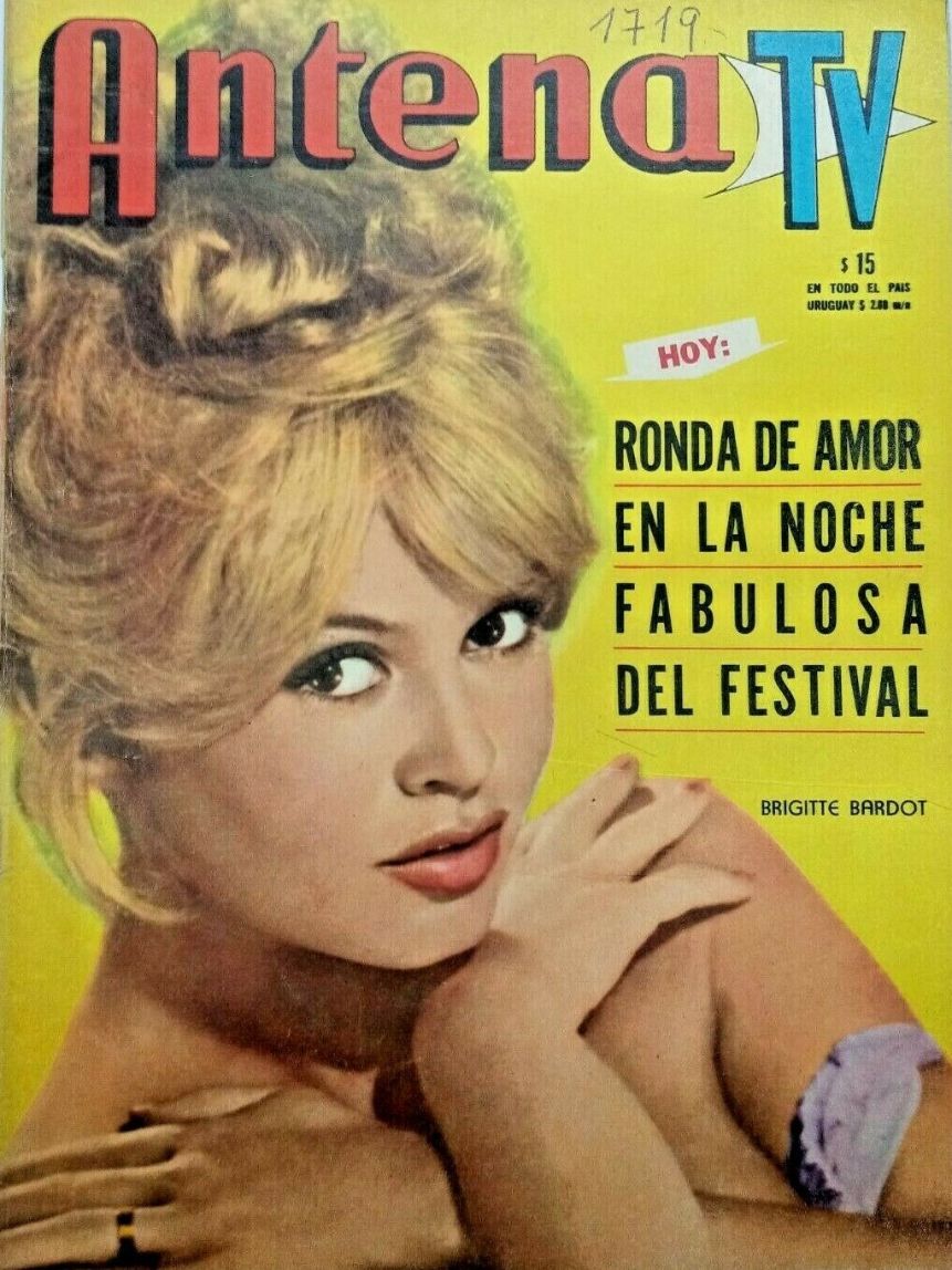 ANTENA magazine side cover Issue 1719   1964