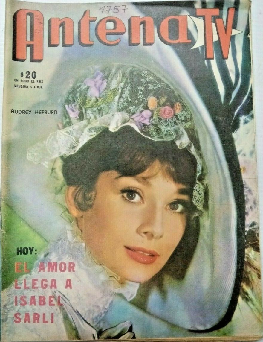 ANTENA magazine side cover Issue 1757  January 1965