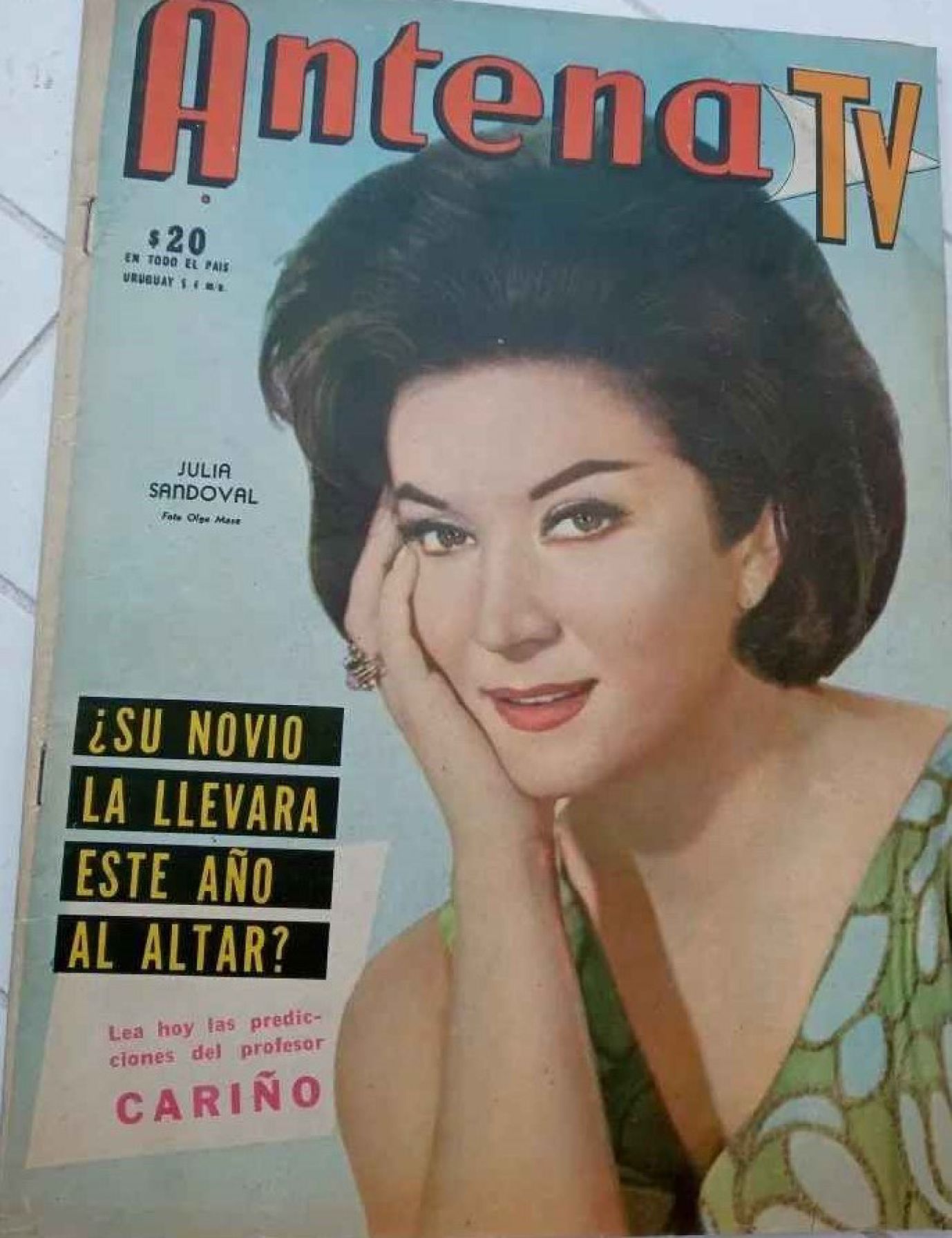 ANTENA magazine side cover Issue 1762 16 February 1965