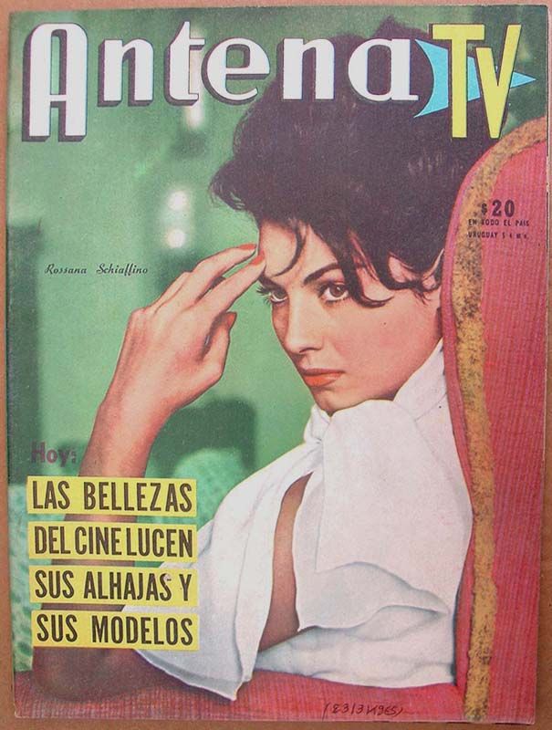 ANTENA magazine side cover Issue 1767 23 March 1965