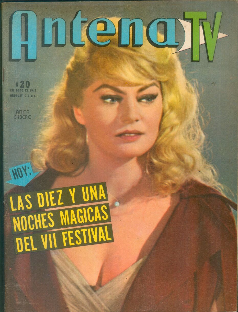 ANTENA magazine side cover Issue 1768 30 March 1965
