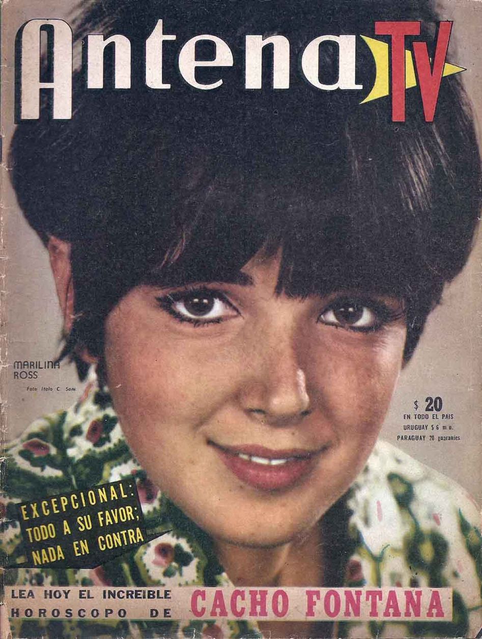 ANTENA magazine side cover  March 1966