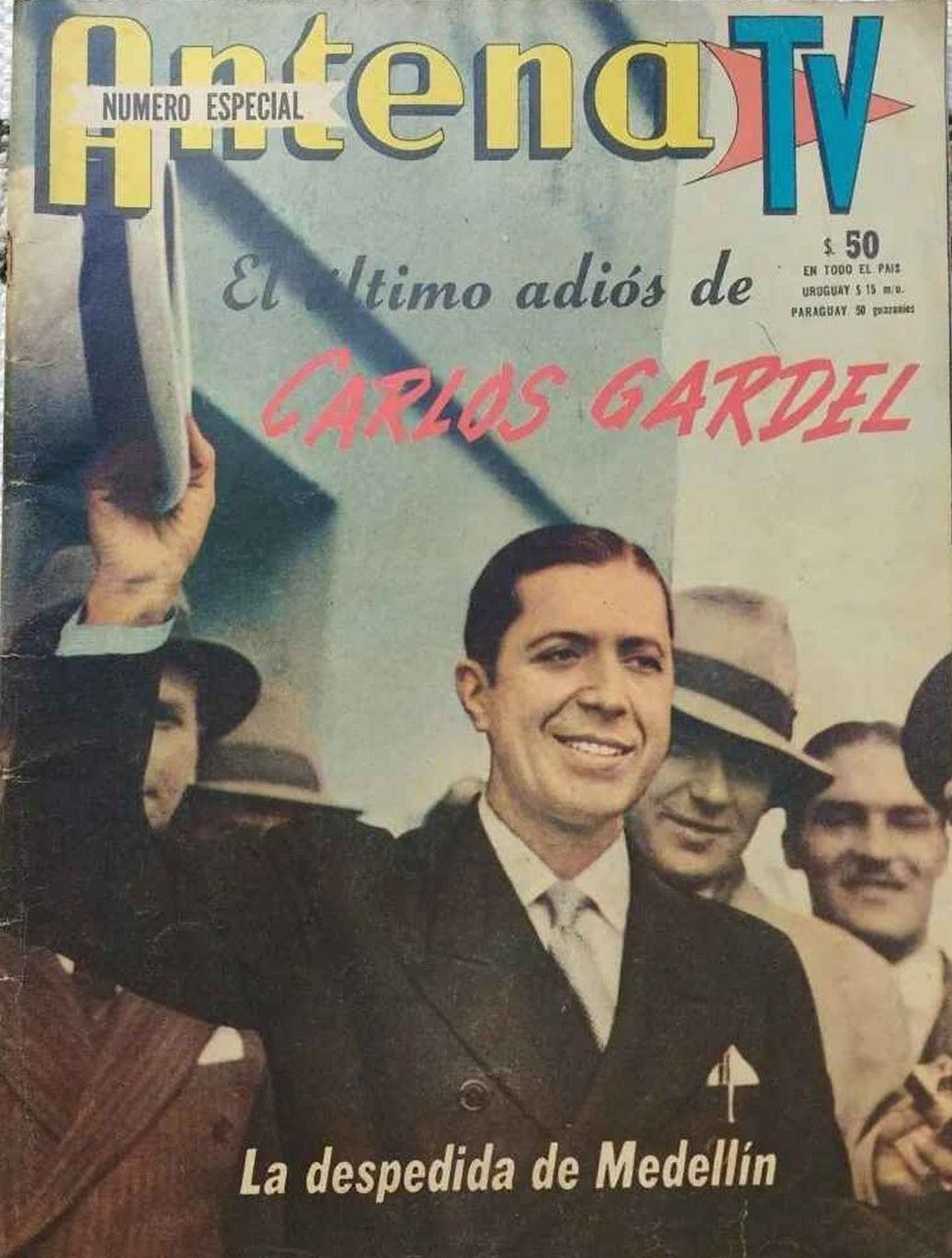 ANTENA magazine side cover Issue 1825 21 June 1966