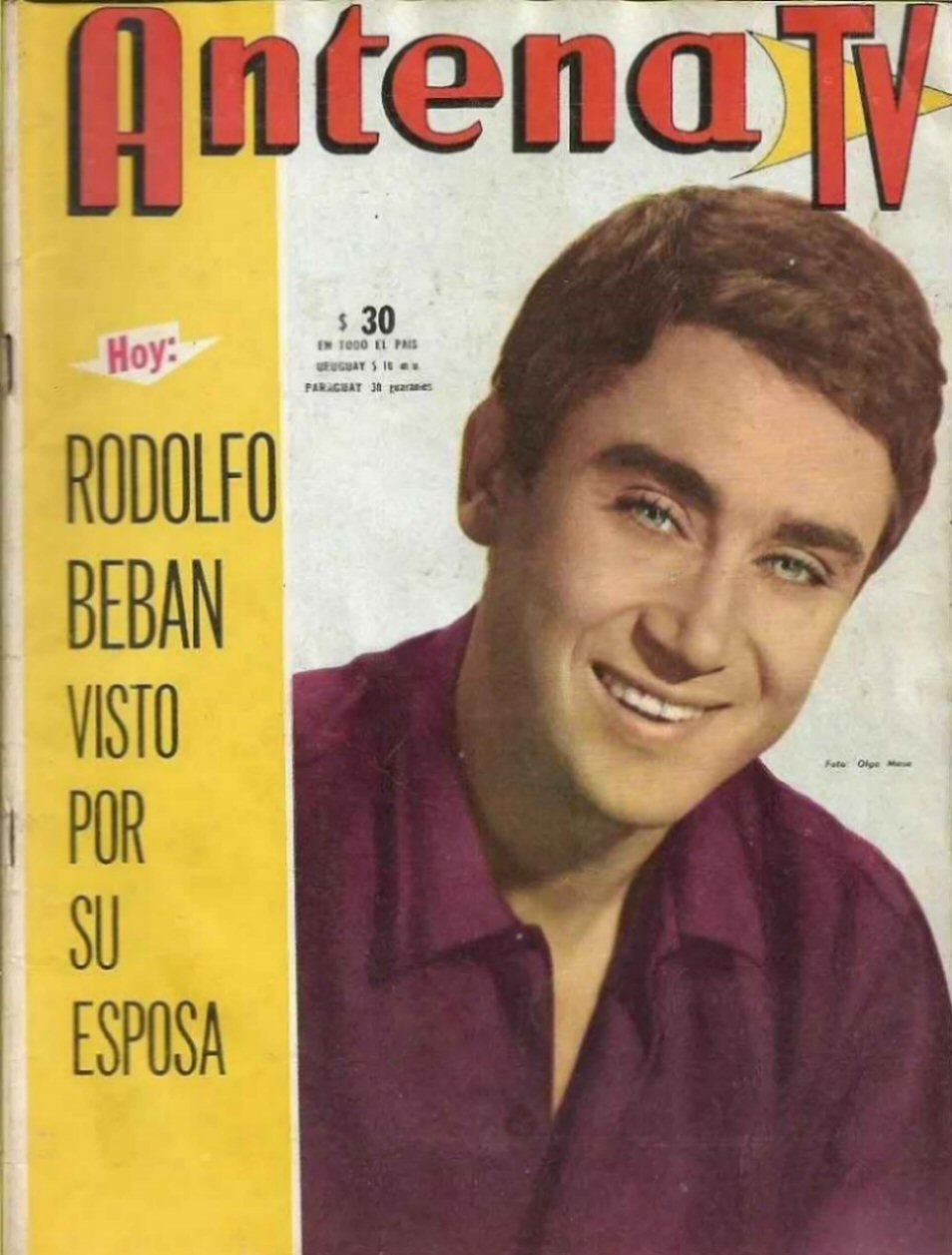 ANTENA magazine side cover Issue 1814   1966