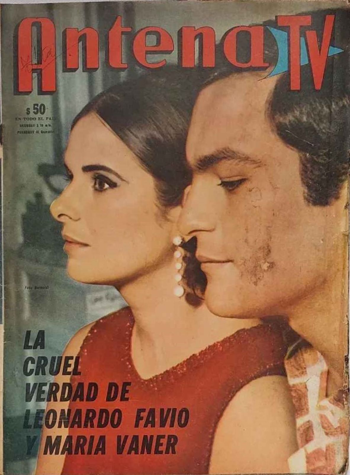 ANTENA magazine side cover Issue 1868   1967