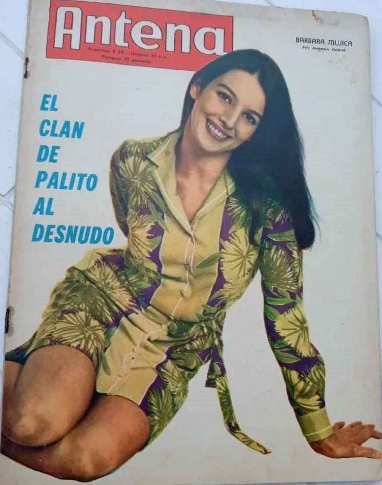 ANTENA magazine side cover Issue 1931 2 July 1968