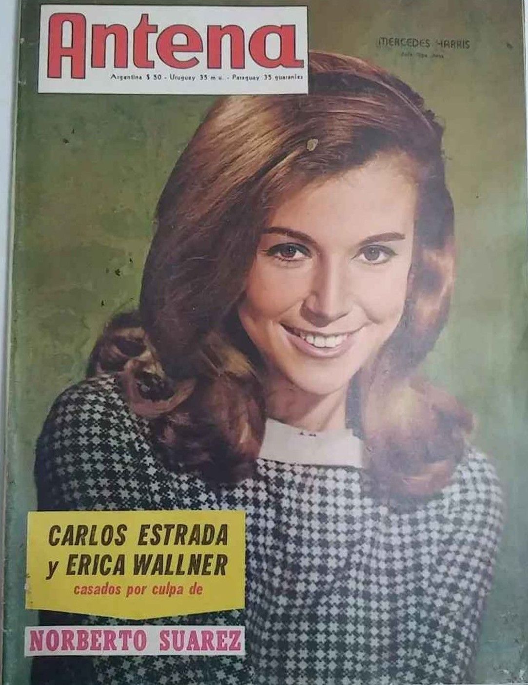 ANTENA magazine side cover Issue 1922   1968