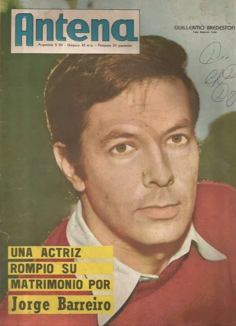 ANTENA magazine side cover Issue 1934   1968