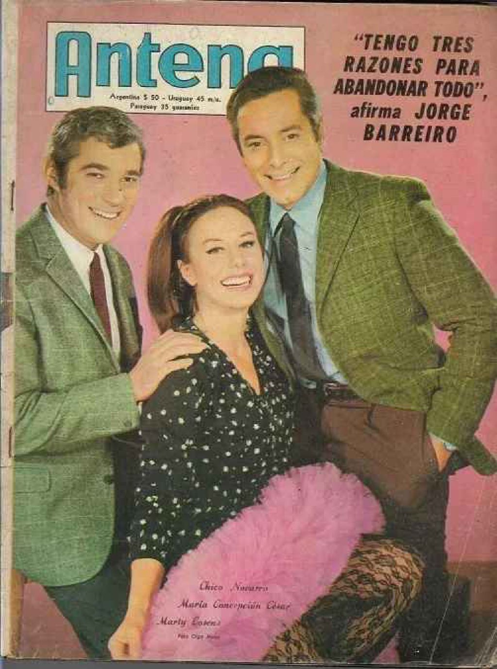 ANTENA magazine side cover Issue 1947   1968