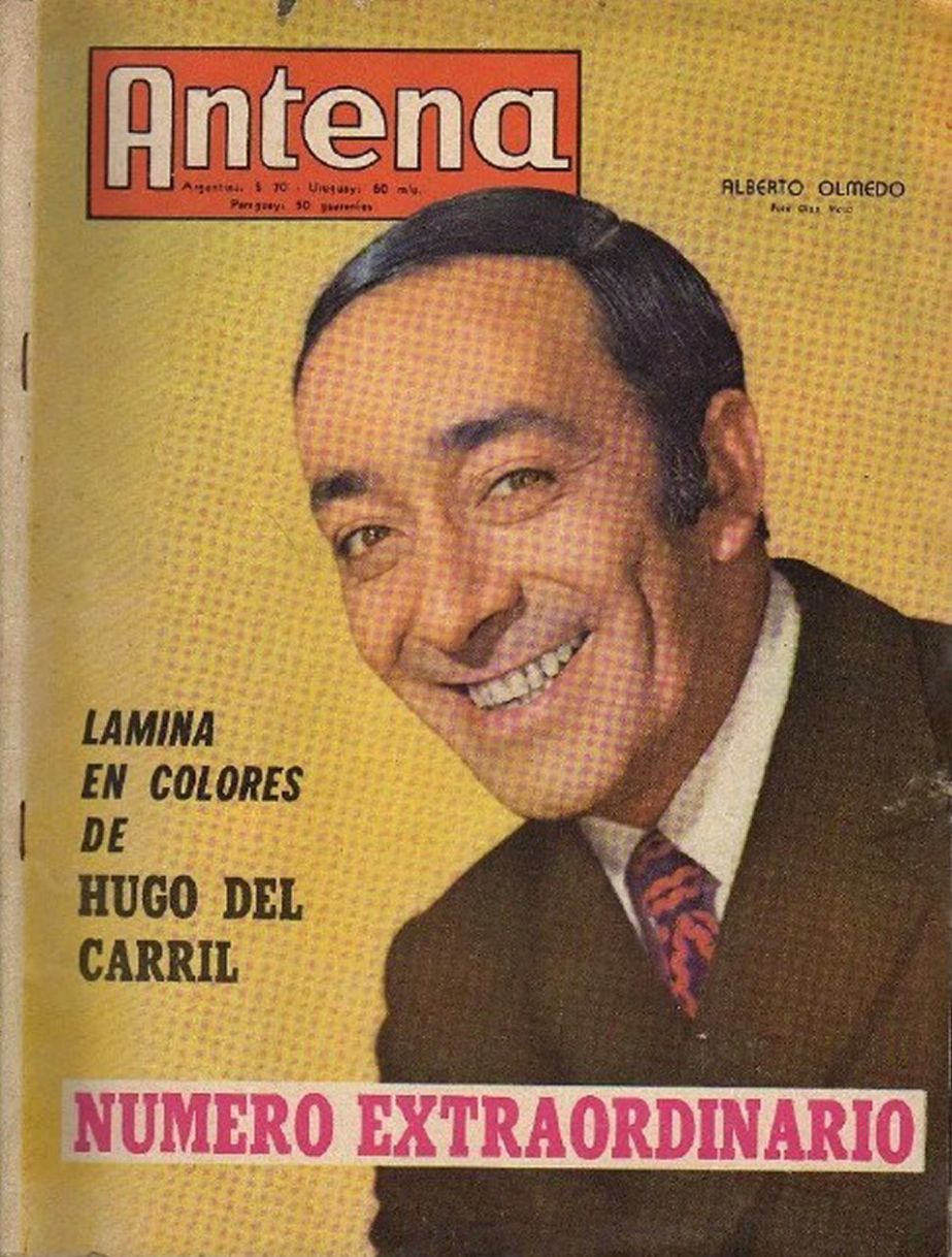 ANTENA magazine side cover Issue 1968   1969