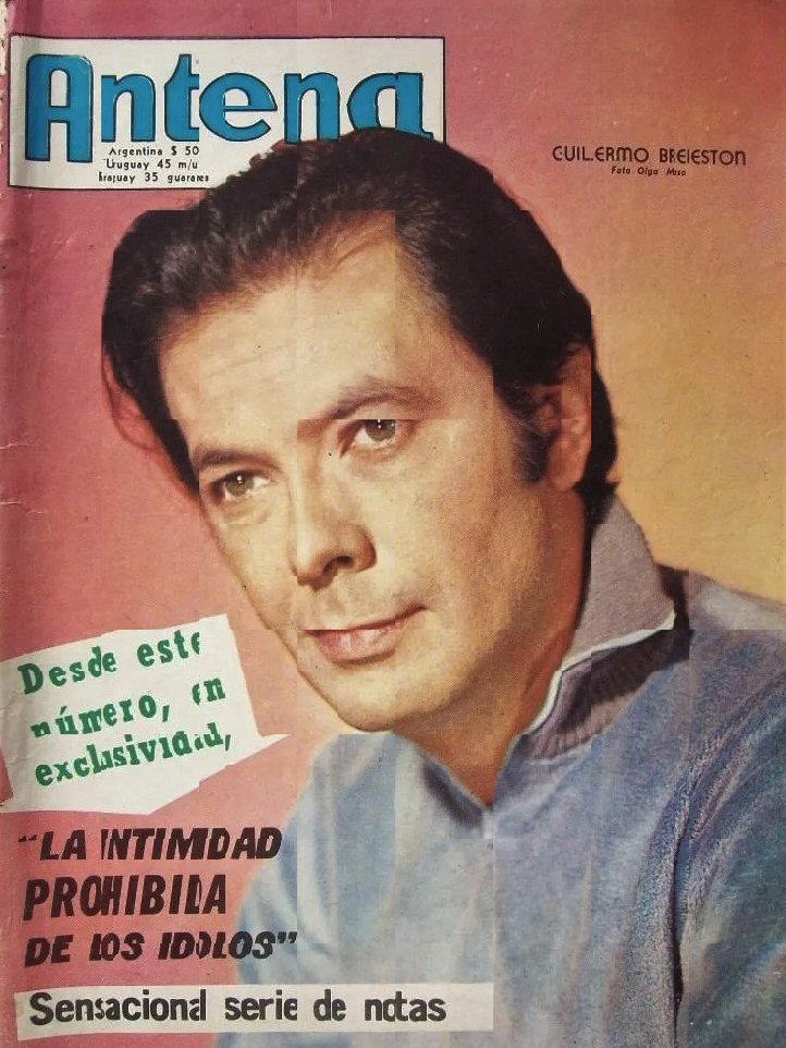 ANTENA magazine side cover   1969