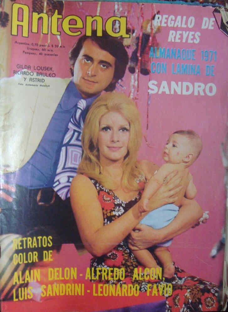 ANTENA magazine side cover Issue 2045 5 January 1971