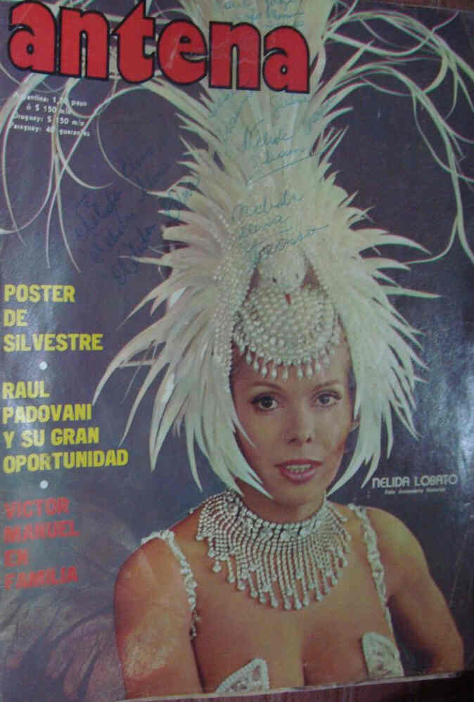 ANTENA magazine side cover Issue 2140 31 October 1972
