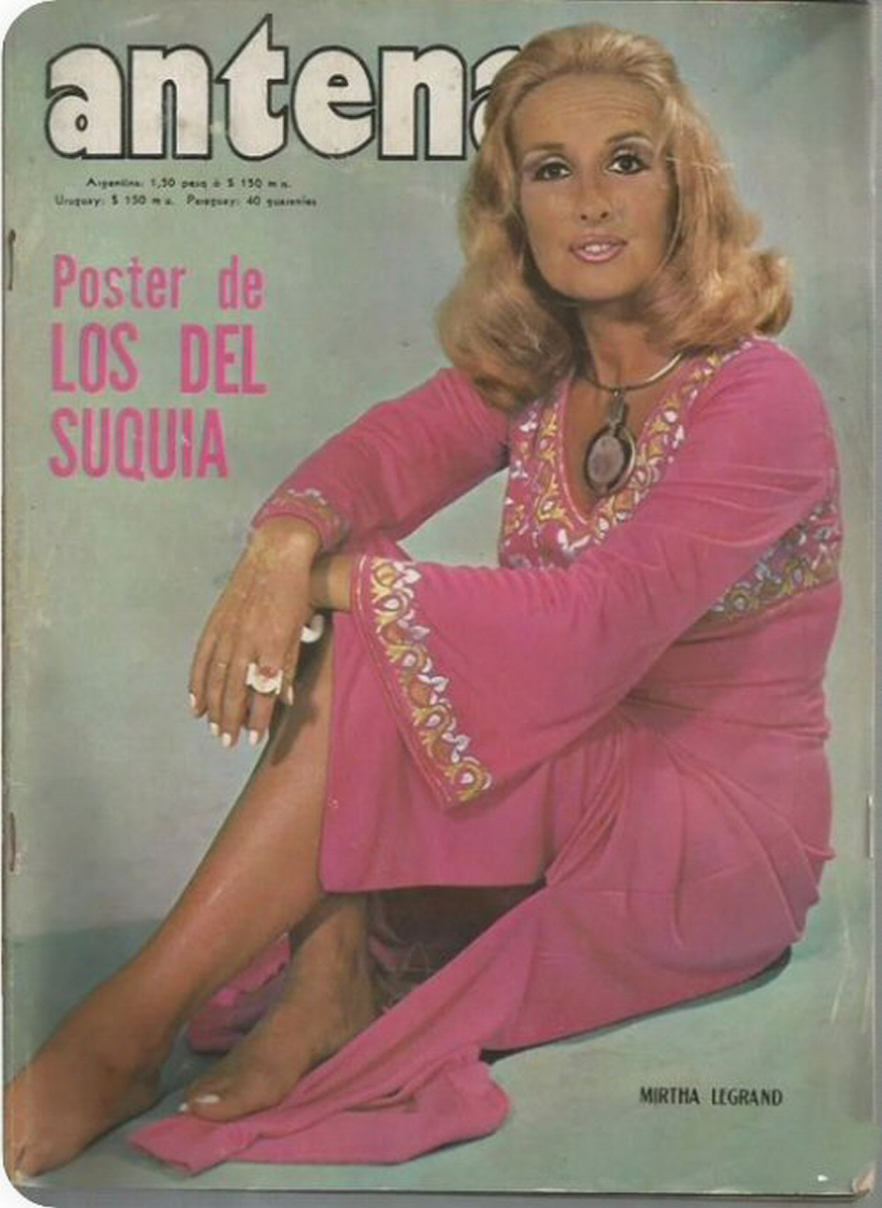 ANTENA magazine side cover Issue 2138   1972