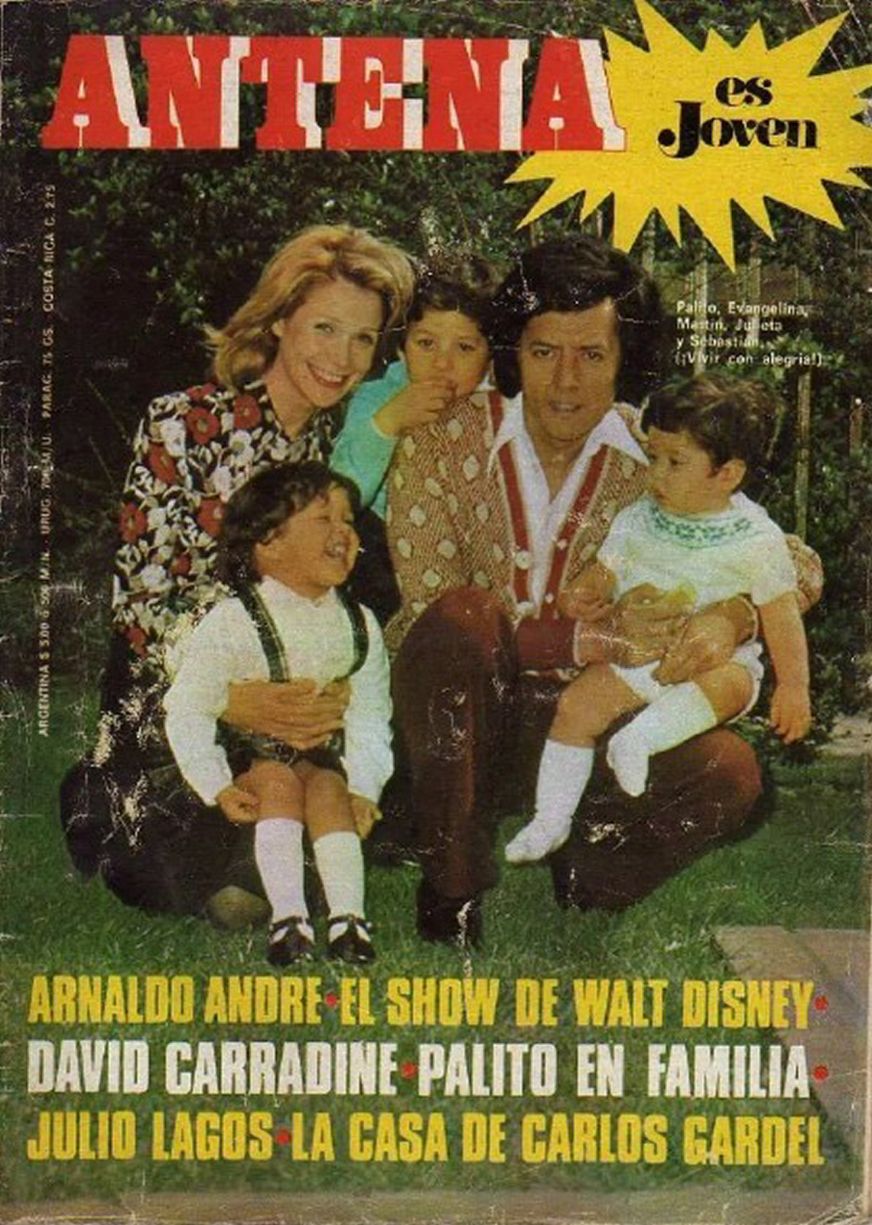 ANTENA magazine side cover Issue 2243   1974