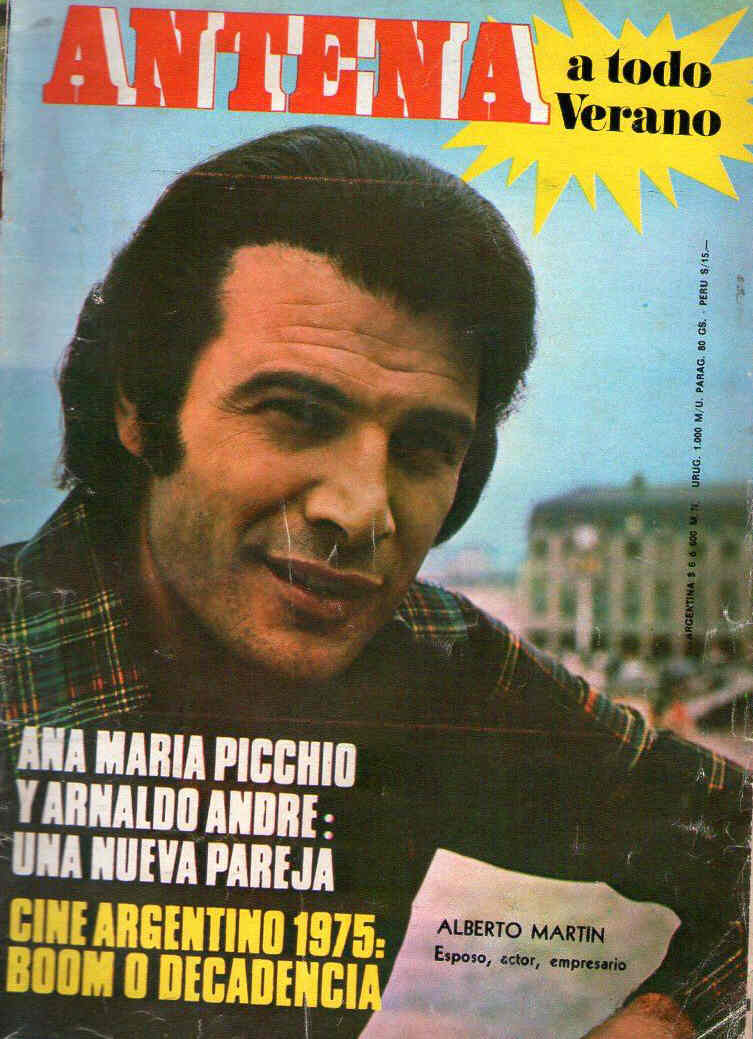 ANTENA magazine side cover Issue 2261 February 1975