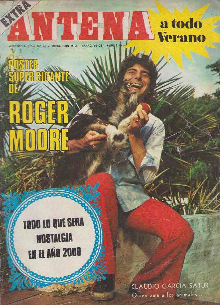ANTENA magazine side cover Issue 2264 18 March 1975
