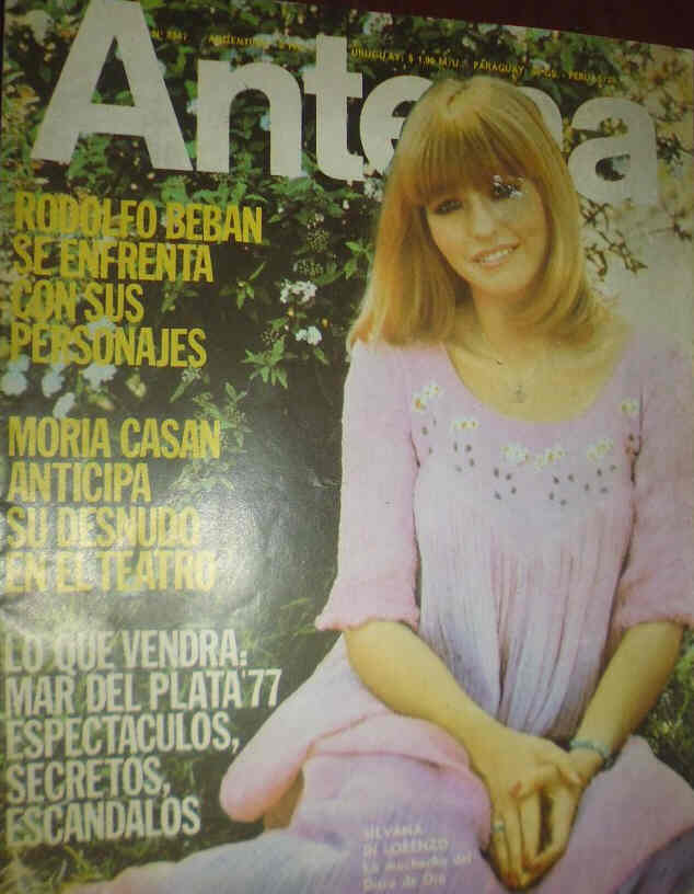 ANTENA magazine side cover Issue 2347  1974