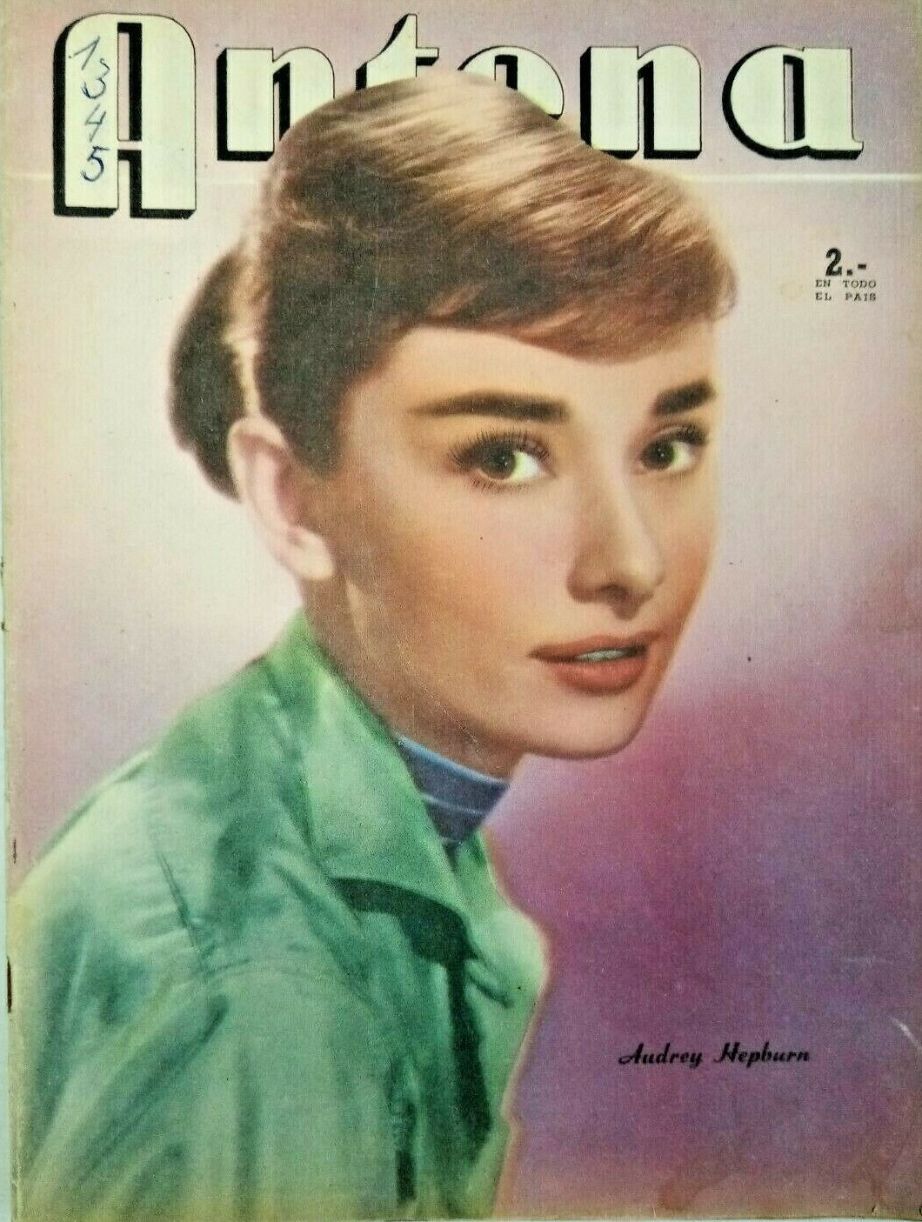 ANTENA magazine side cover Issue 1345   1957