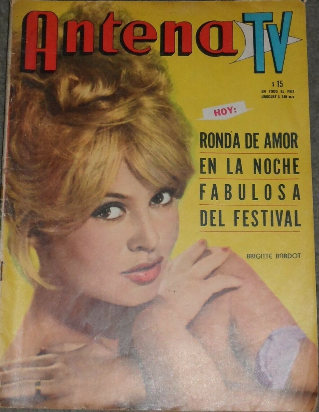 ANTENA magazine side cover   1964