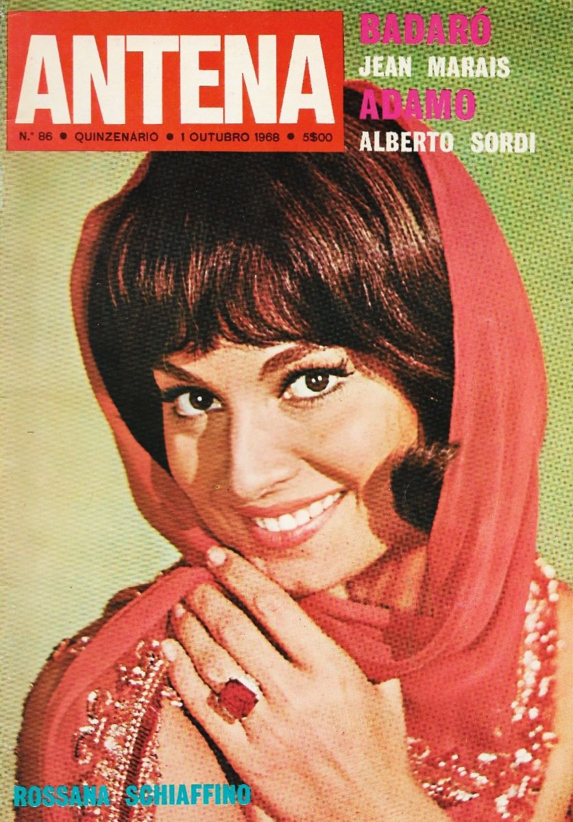 ANTENA PORTUGAL magazine side cover Issue 86 1 October 1968