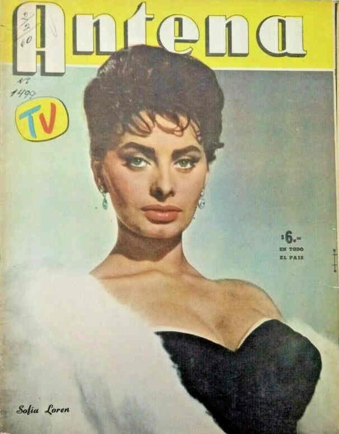 ANTENA magazine side cover Issue 1499   1960