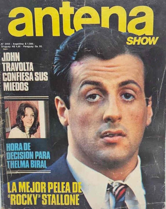 ANTENA magazine side cover Issue 2455   1978