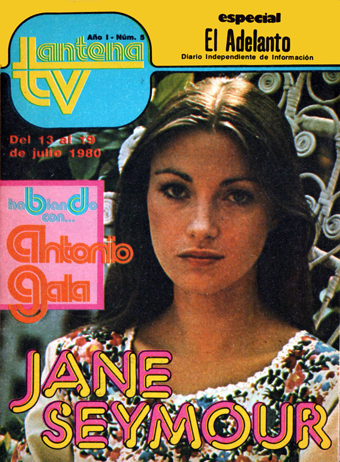 ANTENA TV magazine side cover Issue 5 13 July 1980