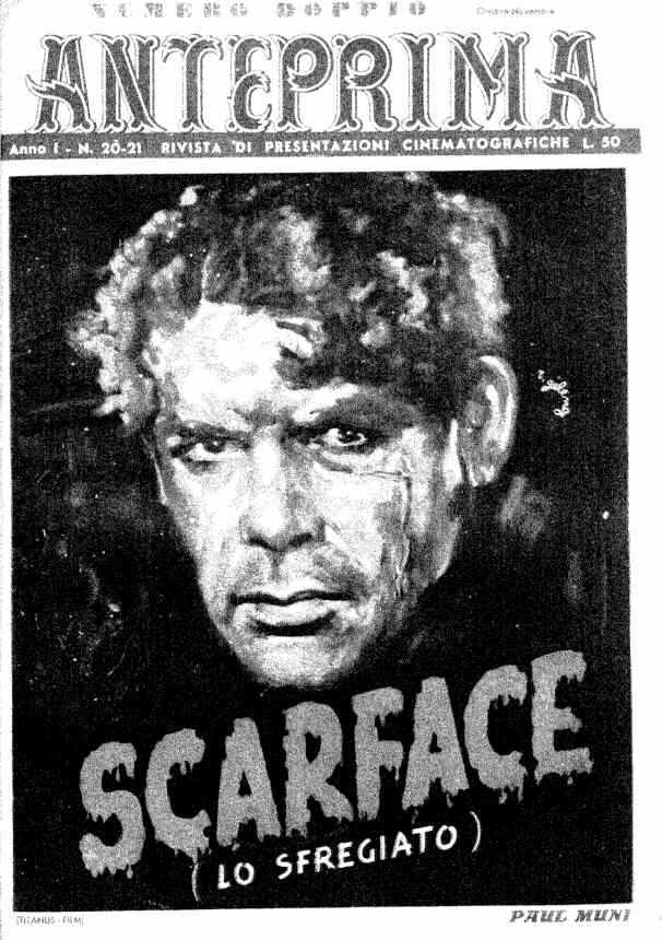 FILMS IN ANTEPRIMA magazine side cover Issue 20/21 October/November 1947