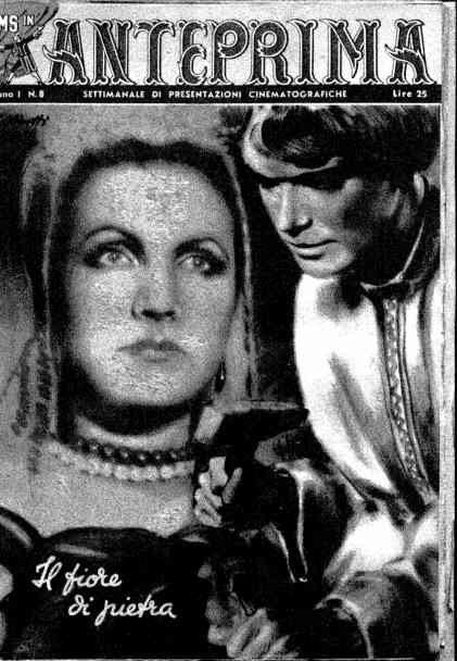 FILMS IN ANTEPRIMA magazine side cover Issue 8  1947