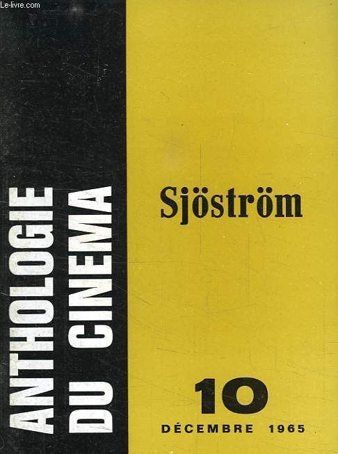 ANTHOLOGIE DU CINEMA magazine side cover Issue 10 December 1965
