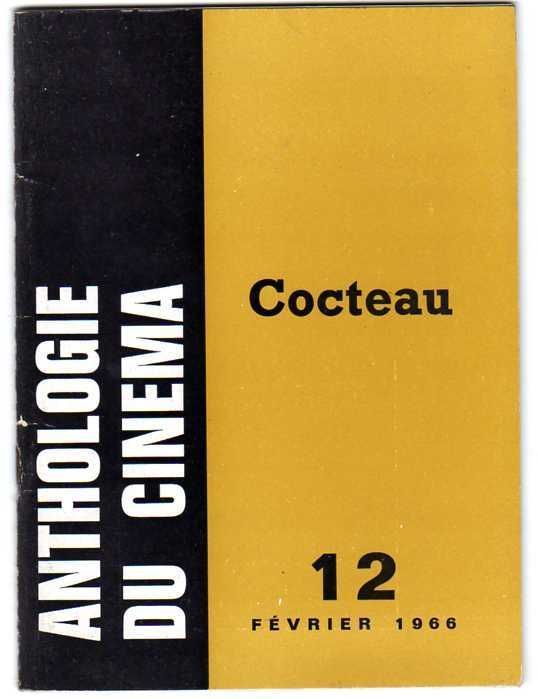 ANTHOLOGIE DU CINEMA magazine side cover Issue 12  1966