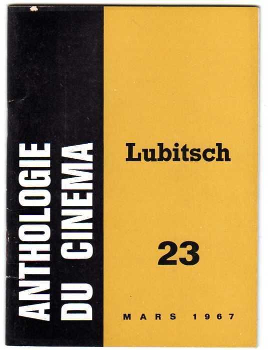 ANTHOLOGIE DU CINEMA magazine side cover Issue 23  1967