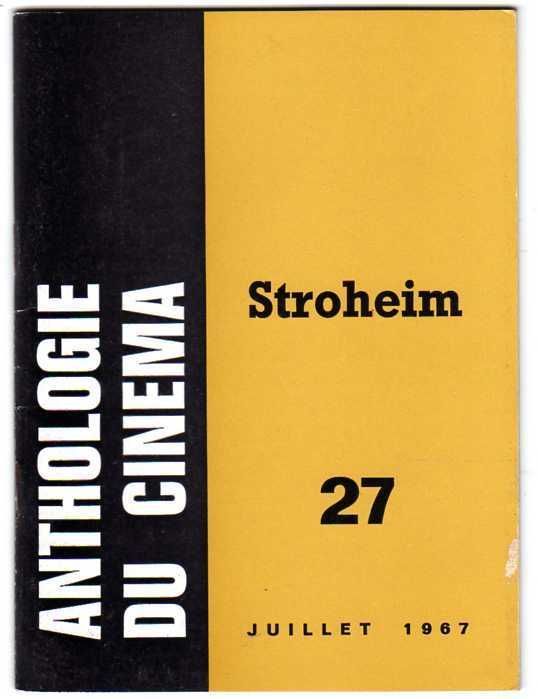 ANTHOLOGIE DU CINEMA magazine side cover Issue 27  1967