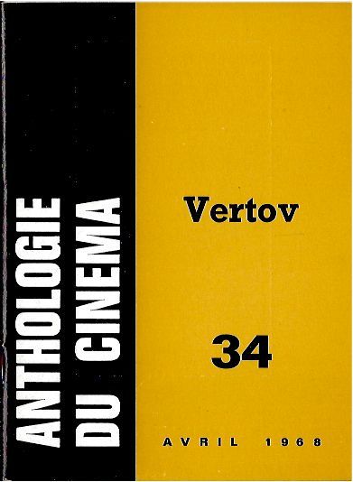 ANTHOLOGIE DU CINEMA magazine side cover Issue 34  1968