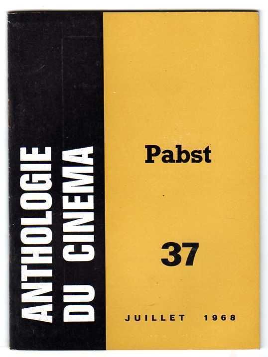 ANTHOLOGIE DU CINEMA magazine side cover Issue 37  1968