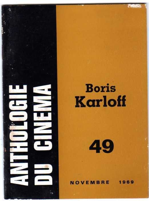 ANTHOLOGIE DU CINEMA magazine side cover Issue 49  1969