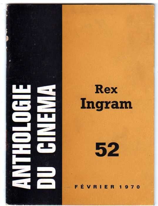 ANTHOLOGIE DU CINEMA magazine side cover Issue 52  1970