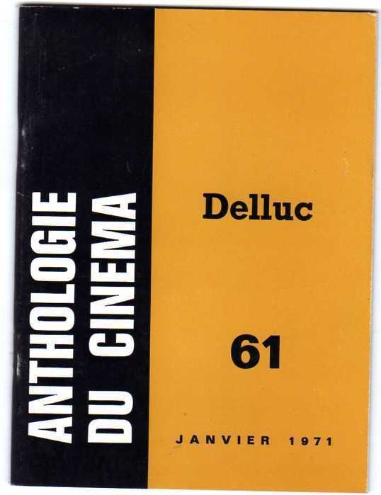 ANTHOLOGIE DU CINEMA magazine side cover Issue 61  1971