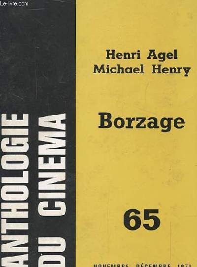 ANTHOLOGIE DU CINEMA magazine side cover Issue 65  1971