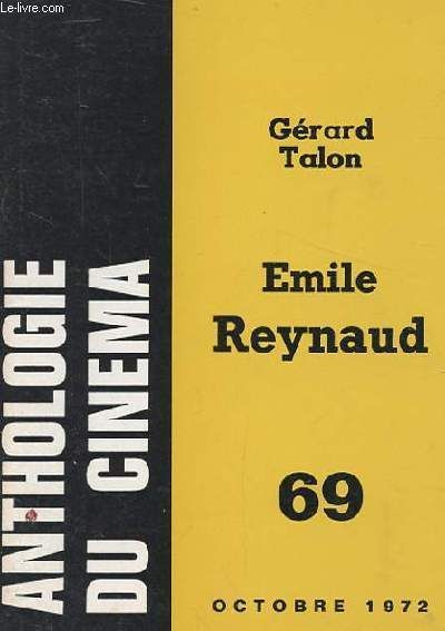 ANTHOLOGIE DU CINEMA magazine side cover Issue 69 October 1972