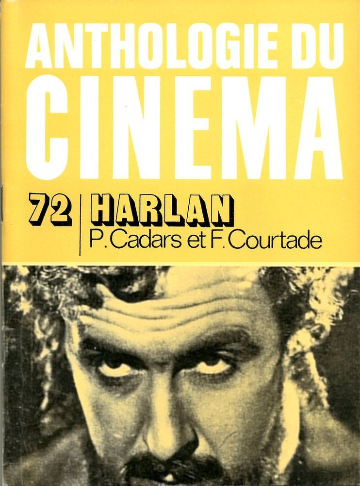 ANTHOLOGIE DU CINEMA magazine side cover Issue 72  1973