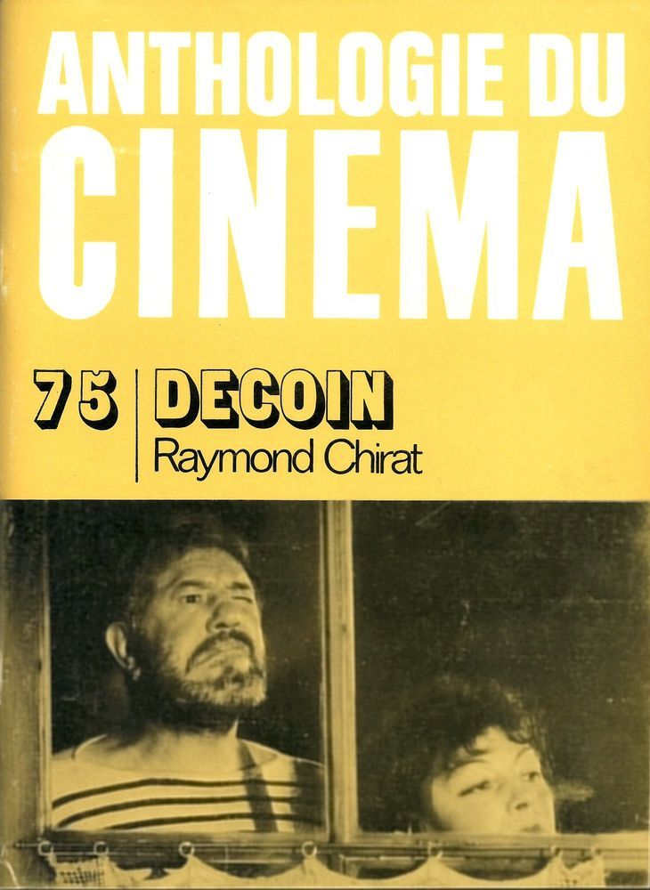 ANTHOLOGIE DU CINEMA magazine side cover Issue 75  1973